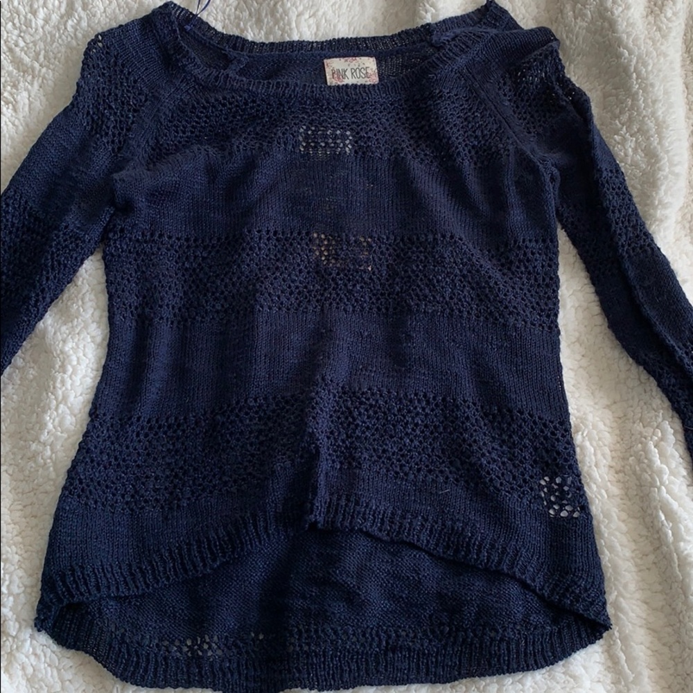 Blue sweater